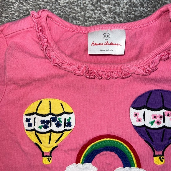 HANNA ANDERSSON Appliqué Tee In Supersoft Jersey - Picture 7 of 11